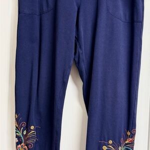 Johnny Was-Floral Shula French Terry Joggers